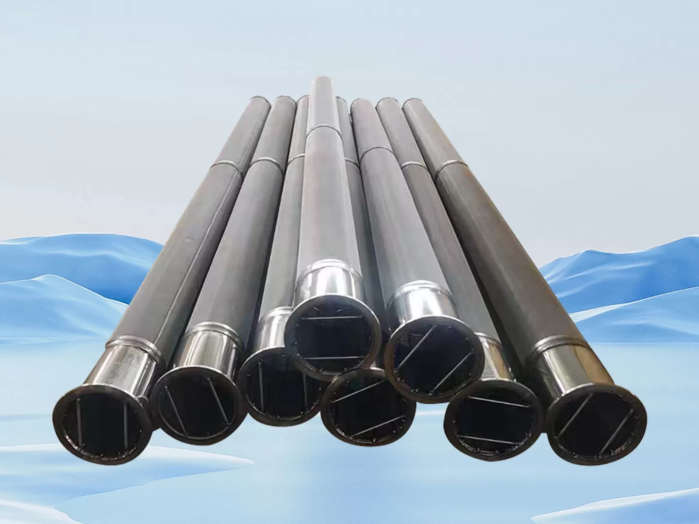 Metal Fiber Filter Bag for High Temperature Flue Gas and Dust Removal