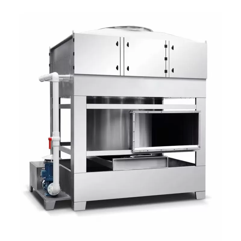 Cyclone hybrid desulfurization tower